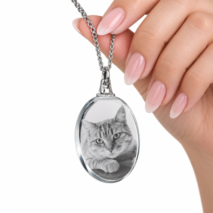 collar de cristal perzonalida