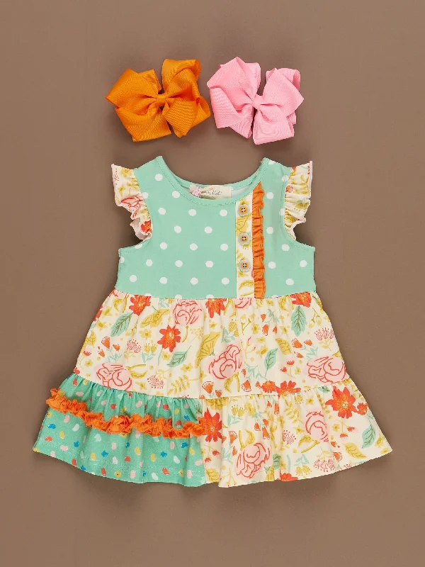 Lottie Dots Prairie Ruffle Dress