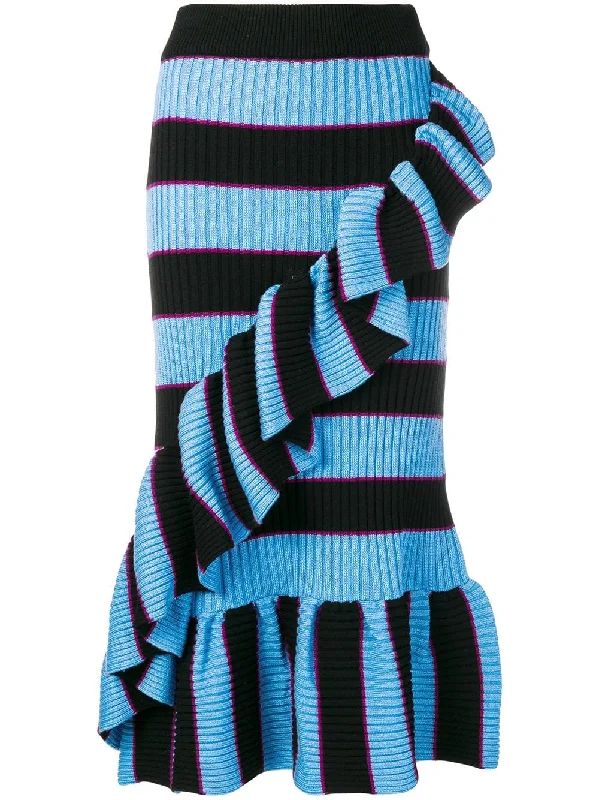 high-waisted striped skirt Formal unclassified skirts