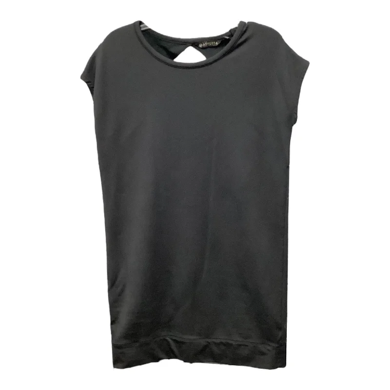 Athletic Dress By Athleta In Black, Size: S One-shoulder unclassified dresses