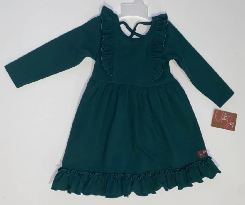 Claire Crossback Dress - Green Tulle unclassified dresses