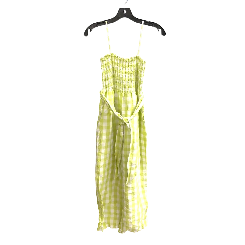 Jumpsuit By House Of Harlow In Plaid Pattern, Size: Xs Spring unclassified dresses