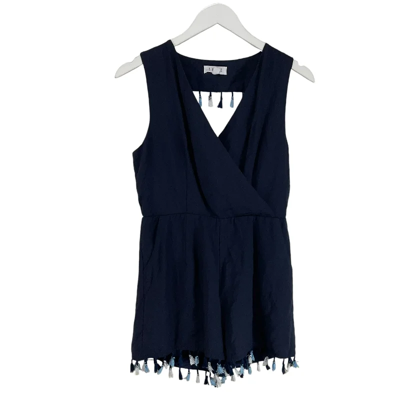 Romper By Thml In Navy, Size: M Spring unclassified dresses