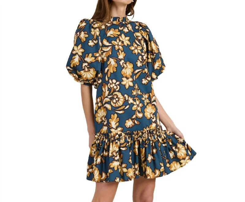 Sammy Cotton Dress In Multicolor Breathable unclassified dresses