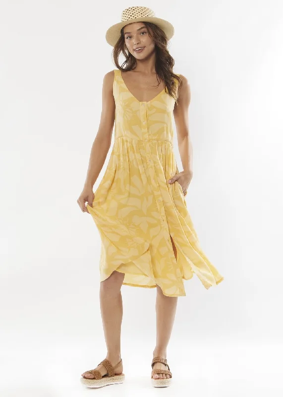 SO ROMANTIC WOVEN DRESS Earthy tone unclassified dresses