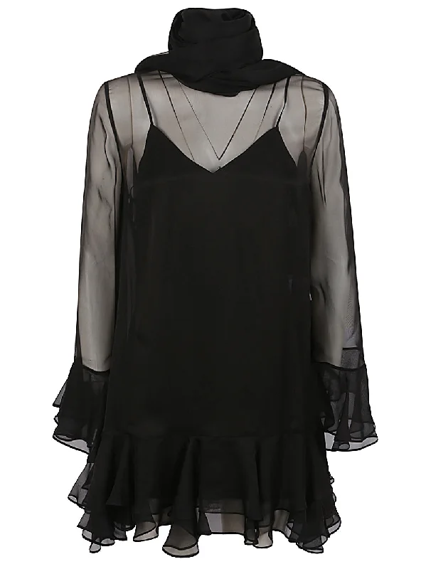 Valentino Dresses Black Knitted unclassified dresses